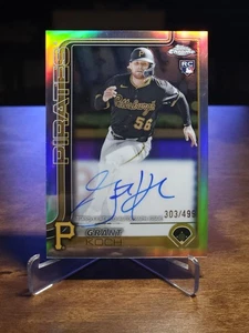 2025 Topps Chrome - Autógrafos de novato Grant Koch #RA-GKO refractor/499 (AU, RC) - Imagen 1 de 2