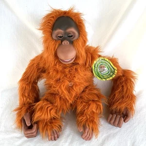 Obi Tan The Orangutan 16” Monkey Interactive Plush Toy NEW w/ Box & Tag - Picture 1 of 9