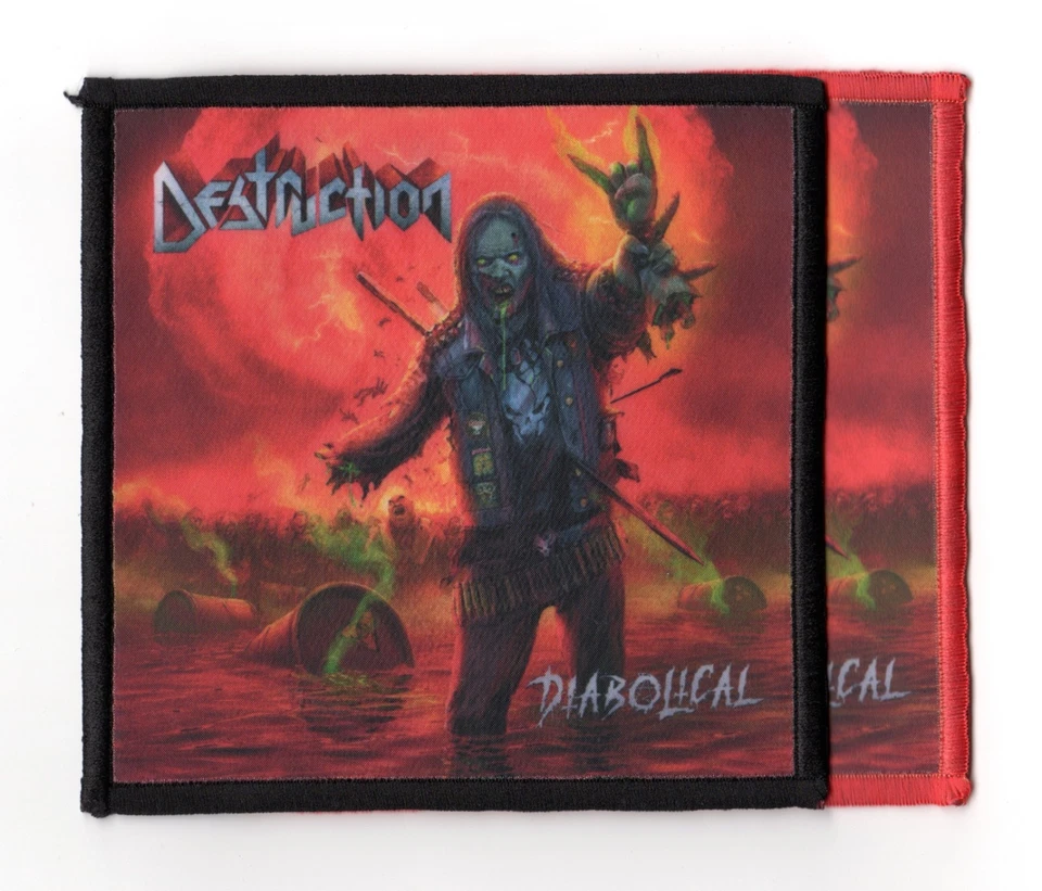 Destruction Diabolical Sublimated Printed Patch | German Thrash Metal Band Logo - Image 1 of 1