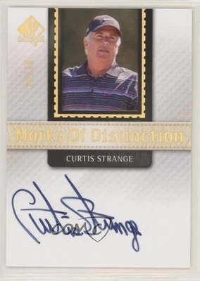 2014 SP Authentic Marks of Distinction /35 Curtis Strange #MD-CS Auto - Image 1 of 2
