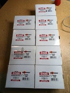 Spotnails 67506 3/8" Staples for Senco F Series Paslode PW50 LOT OF 9 - Picture 1 of 1