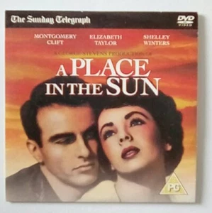 RARE PROMOTIONAL EDITION A Place In The Sun DVD Drama Romance - Foto 1 di 1