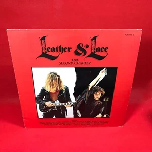 VARIOUS Leather & Lace The 2nd Chapter 1990 UK vinyl LP Vixen Gun Queen Texas - Picture 1 of 4