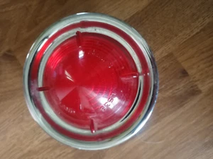 Lucas L539 Red Lens & Chrome surround Austin A40, A50, A55,  A90 NOS - Picture 1 of 1