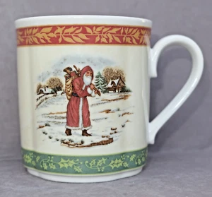 Villeroy & Boch Festive Memories 1 de 6 tazas de café de Santa Claus 8,8 cm EXCELENTE - Imagen 1 de 8