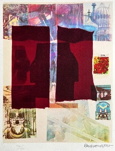 Robert Rauschenberg Lithograph COA Original Signed op Numbered A Hand 180 Es - Picture 1 of 12