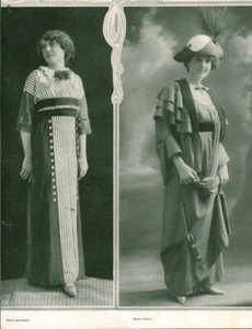 Publicité ancienne mode 1912 photo Reutlinger photo Talbot issue de magazine - Foto 1 di 1