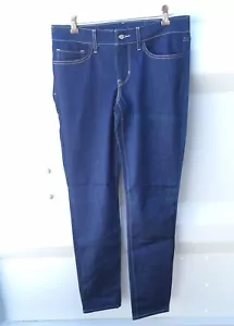 Rare Sample Levis Womens Jeans Sz 32 X 31 Blue Pants Stretch Denim - Picture 1 of 7