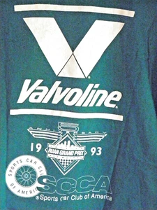 Vintage 1993 Valvoline T-Shirt Ruan Grand Prix Sports Car Club Of America Gr. LG NEU - Bild 1 von 7