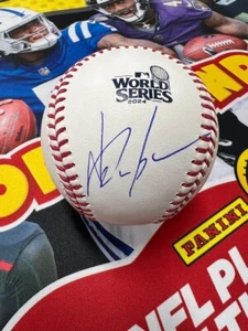 Fanatics Authentic Yoshinobu Yamamoto Rookie Autograph Official WS Baseball - Picture 1 of 2