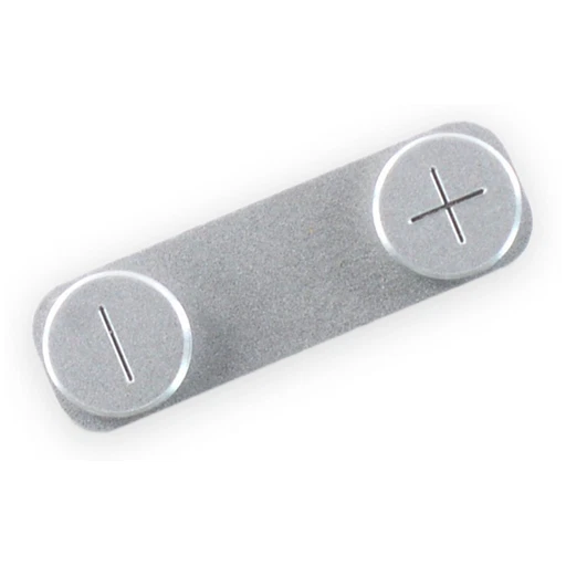 Tasto Volume Argento Apple iPhone 5 - Immagine 1 di 1