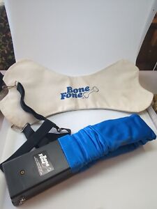VINTAGE BONE FONE  STEREO AM/FM NECK RADIO - Works  1970’s Tested With Tags New