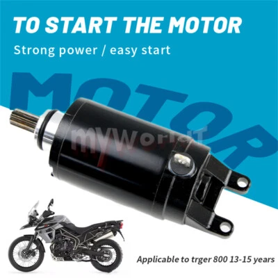 Motor de arranque eléctrico apto para TRIUMPH TIGER 800 2013-2015 Foto 1 de 4