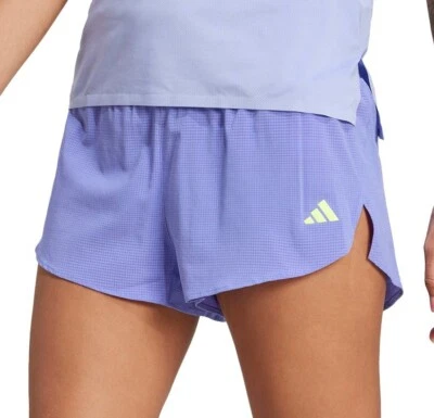 adidas Adizero Gel Poacket Womens Running Shorts HEAT.RDY Blue - Image 1 of 4