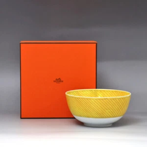 Hermes Soleil 046083 Large Bowl Salad Bowl 16.5cm - Picture 1 of 6