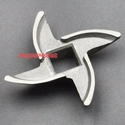 Manual Meat Grinder Blade Mincer Replacement Spare Stainless Steel Size 10 Part - Image 1 of 3