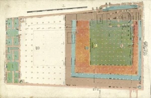 saudi arabia, MEDINA المدينة, Map of Al-Masjid Al-Nabawi Mosque, Islam, Postcard - Picture 1 of 2
