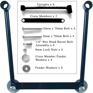 WILLIE & MAX - 58633-00 - UNIVERSAL HARD MOUNT KIT (PAIR) - Picture 1 of 1