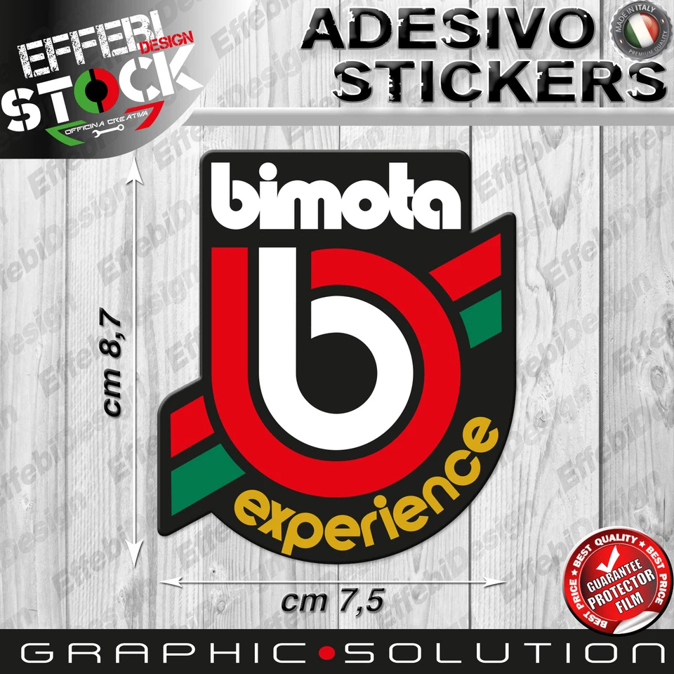 Sticker Sticker Bimota Experience Yb 9 10 11 DB 4 5 6 7 8 Delirio Sb 6 7 8 R BB3 - Image 1 of 1