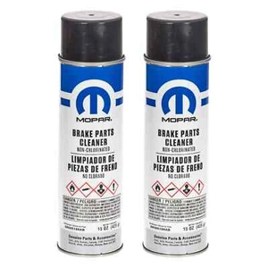 Mopar Brake Parts Cleaner Non Chlorinated 2 PACK-15oz Aerosol Can - Picture 1 of 3