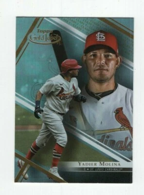 2021 TOPPS GOLD LABEL CLASS 1 - YADIER MOLINA ST. LOUIS CARDINALS #50 - Image 1 of 4