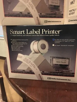 Lot Of 4 Seiko Instruments SII Smart Label Printers.New in Boxes,10 Labels Boxes - Image 1 of 4