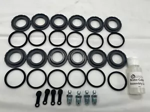 Fits: 2010-2020 Range Rover Supercharged Front Caliper Rebuild kit 6 pot - Foto 1 di 1