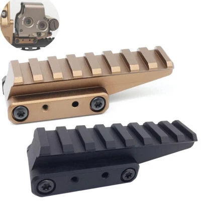 8 Slot Optic Riser Mount 20mm Picatinny Rail Fast Riser for Red Dot Sight Scope