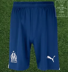 Marseille Away Shorts - Official Olympique Marseille Rare Football Shorts - Mens - Picture 1 of 4