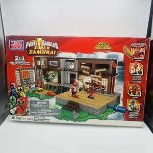 Mega Bloks Power Rangers Super Samurai 5833 HQ Battle Set 2012 no completo - Imagen 1 de 8