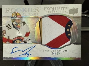 2022- 23 THE CUP - SPENCER KNIGHT - EXQUISITE COLLECTION ROOKIE PATCH AUTO #/25 - Picture 1 of 2