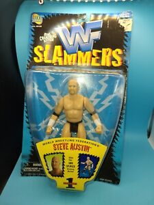 NIP Vintage 1998 Jakks Pacific WWF/WWE Stone Cold Steve Austin Slammers Figure