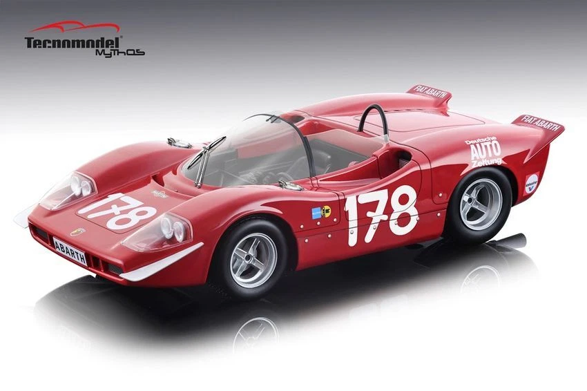 Modellino Auto scala 1:18 Tecnomodel ABARTH 2000 S TARGA FLORIO modellismo - Immagine 1 di 1