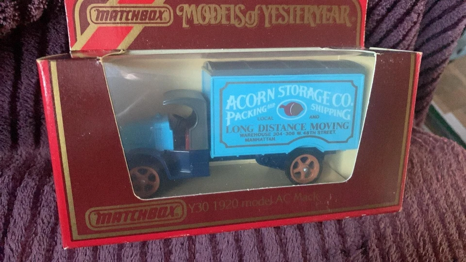 AC MACK 1920 MODEL ACORN STORAGE CO - MATCHBOX MODELS OF YESTERYEAR Y30  - Image 1 of 1