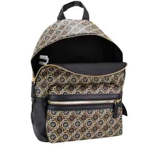 Mochila y Cartera/Cartera Marc Jacobs Signet Mediana Negra Logo Impreso Cuero - Imagen 1 de 11