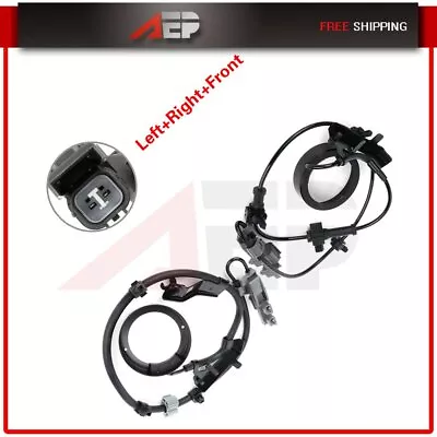 Conjunto de sensor de velocidad de rueda ABS par para 07-08 Isuzu i-290 delantero izquierdo y derecho Foto 1 de 4