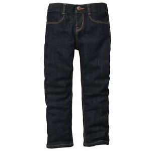 OshKosh B'gosh Girl's E-Z Adjust Waist Premium Denim; Dark Wash (7 Kids) - Picture 1 of 1