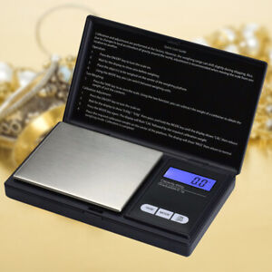 fr 1kg/0.1g Pocket Mini Jewelry Scale Tare Function Digital Scale Electronic Sca
