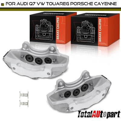 Pinza de freno delantera 2 piezas para Volkswagen Touareg 2005-2010 Audi Q7 2007-2015 Foto 1 de 4
