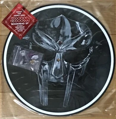 JJ DOOM / Bookhead EP 2014 UK Limited Picture Disc Lex Records LEX096EP MF DOOM - Image 1 of 2