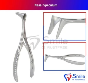 Vienna Nasenspekulum Prüfung Diagnose Equipment EDELSTAHL 14cm - 30mm Erwachsene - Bild 1 von 4