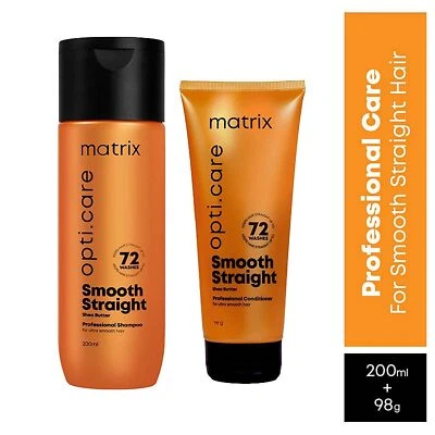 Matrix Opti.Care Professional Shampoo & Conditioner for Smooth Straight Hair - Image 1 of 4