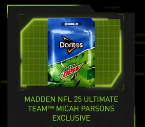 Madden NFL 25 Ultimate Team Micah Parsons Exclusive MTN DEW Doritos Xbox Code - Picture 1 of 1