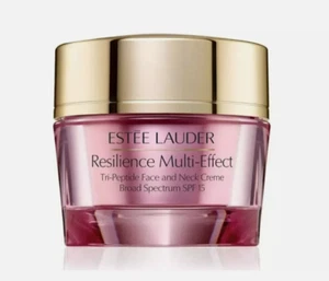 Crema facial y cuello Estee Lauder Resilience multiefecto tripéptido 1 oz/30 ml nueva sin caja - Imagen 1 de 1