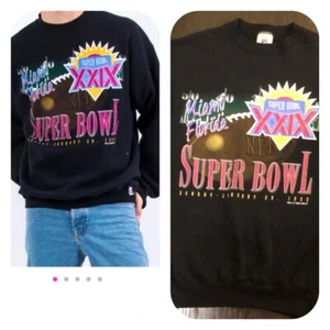 Super Bowl 1994, Miami Florida, Sweatshirt, Pullover, Black , Size XL - Picture 1 of 6