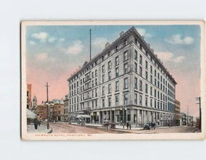Postcard Falmouth Hotel Portland Maine USA - Picture 1 of 2