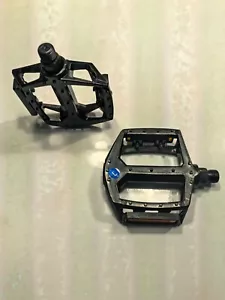 Alloy commuter platform Bicycle Pedals EBike Pedals - 9/16" - Picture 1 of 3