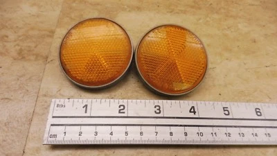 Suzuki A100 Gofer Gopher S134-1> 1976 conjunto reflectores ámbar izquierda derecha par Foto 1 de 4