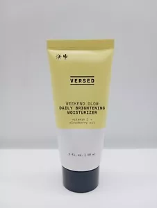 Crema hidratante iluminadora diaria Weekend Glow - Vegana ligera vitamina C Mois... - Imagen 1 de 2