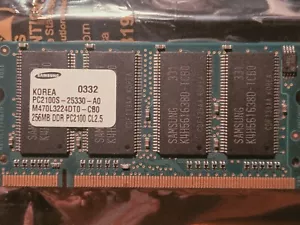 256MB DDR PC2100 CL2 .5 - Picture 1 of 5